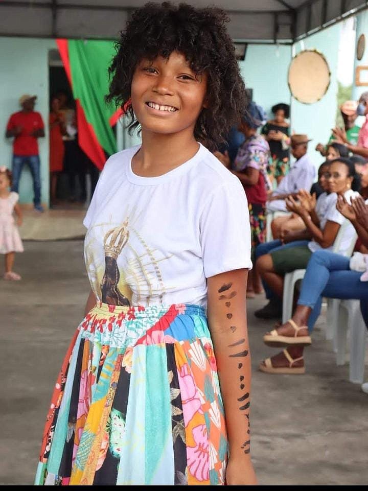 Daiana Fonseca, 15, wanted to attend World Youth Day 2023, in Lisbon, but she thought it would be impossible for her, a member of a Black rural community in Feira de Santana, Bahia state, in Brazil. But her community made it possible. She is pictured in an undated photo. (OSV News photo/courtesy Daiana Fonseca)..