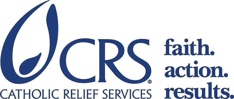 This is the logo of Catholic Relief Services, the U.S. bishops' overseas relief and development agency, which is based in Baltimore. In case involving CRS employee, the Maryland Supreme Court ruled Aug. 14, 2023, that job protections based on sex or gender identity do not extend to sexual orientation; gay employee filed discrimination suit over CRS' refusal to provide health benefits to his husband." (CNS photo/CRS)