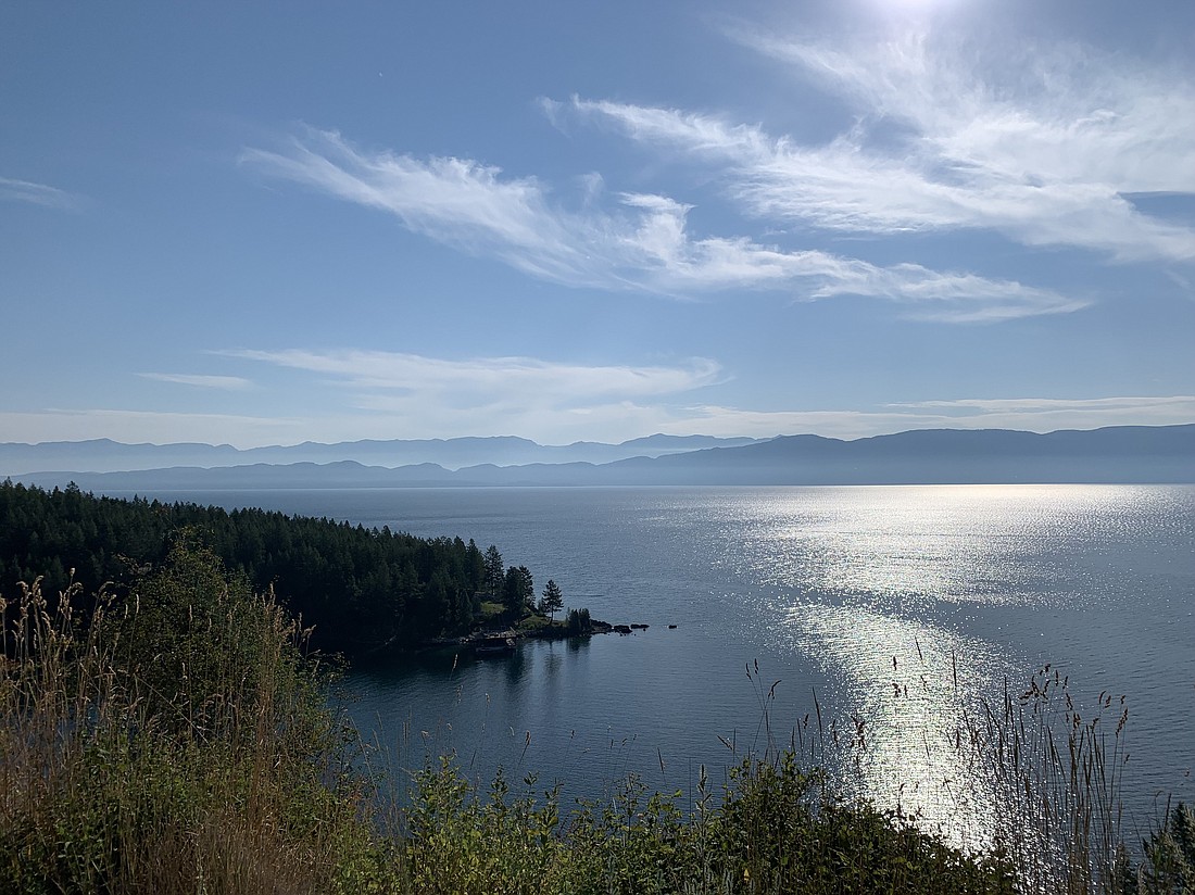 Flathead Lake near Rollins, Montana, is seen in this file photo from July 24, 2023. Pope Francis announced he will release a new document on the environment Oct. 4, the feast of St. Francis of Assisi. (CNS photo/Cindy Wooden)