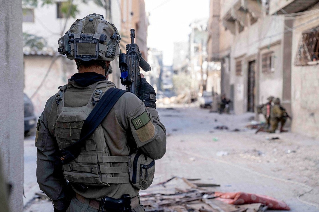 Israeli soldiers operate in the Gaza Strip Dec. 18, 2023, amid the ongoing conflict between Israel and the Palestinian militant group Hamas. (OSV News photo/Israel Defense Forces handout via Reuters)