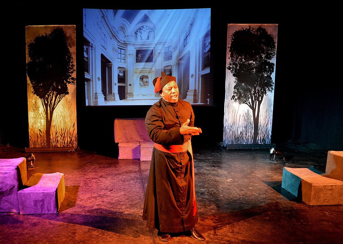 Jim Coleman portrays Father Augustus Tolton in a national traveling theater production of "Tolton: From Slave to Priest." Father Tolton, born into slavery, was the first recognized Black American ordained to the priesthood and is a candidate for sainthood.