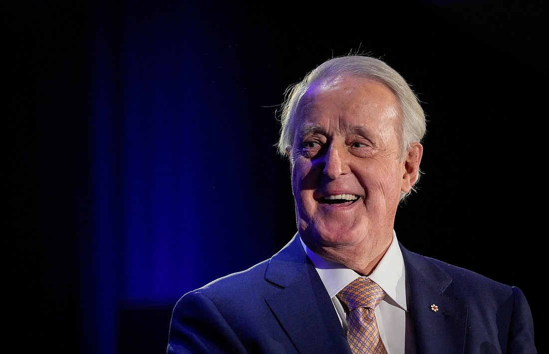 Former Canadian Prime Minister Brian Mulroney, pictured in a July 21, 2020, photo, died Feb. 29, 2024, at age 84. Mulroney led the country as the Progressive Conservative prime minister from 1984 to 1993 and is being remembered as one of Canada's most consequential prime ministers. (OSV News photo/Mathieu Belanger, Reuters)
