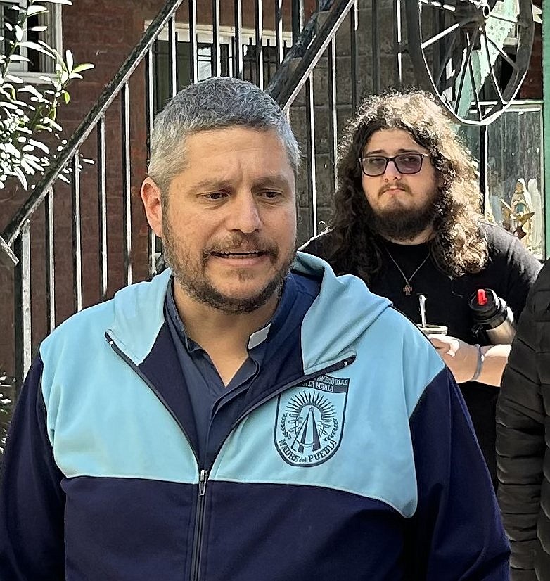 Father Pedro Cannavó, parish priest of Mary Mother of the People Parish in Buenos Aires, Argentina, is pictured in an undated photo. (OSV News photo/courtesy Michael Kelly)