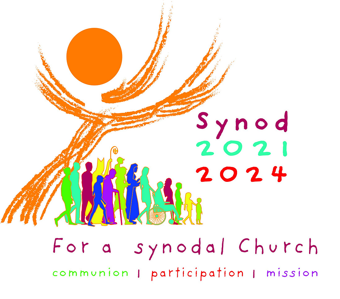 This is the official logo for the XVI Ordinary General Assembly of the Synod of Bishops. (CNS photo/courtesy Synod of Bishops)