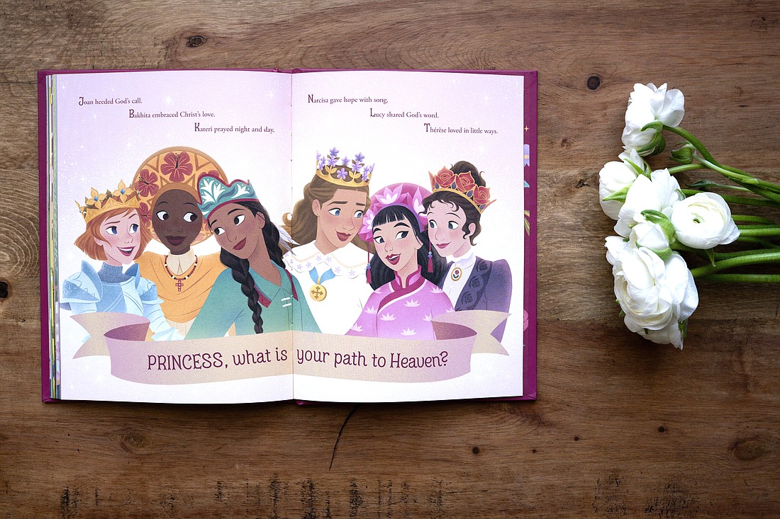 Author and illustrator Fabiola Garza brings the stories of inspiring saints to life in "Princesses of Heaven: The Flowers," published by Word on Fire Spark. (OSV News photo/Word on Fire Spark)