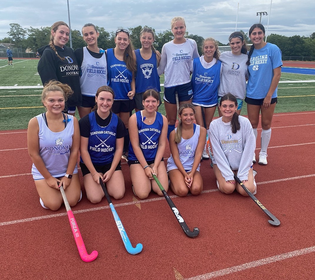 The Donovan Catholic field hockey team has a bevy of players with varsity experience returning from last year’s Shore Conference South B Division champions. Elizabeth Herlihy photo