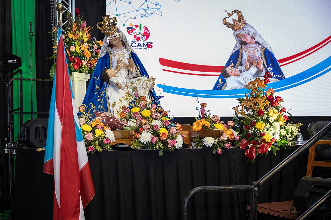 El 19 de noviembre de 2024 se dio inicio a la sexta edición del Congreso Misionero Americano (conocido como CAM6), fecha que coincidió con la celebración de la fiesta de Nuestra Señora de la Divina Providencia, patrona de Puerto Rico, donde este encuentro misionero tuvo lugar. (Foto OSV News/cortesía de la comisión de comunicaciones de CAM6)