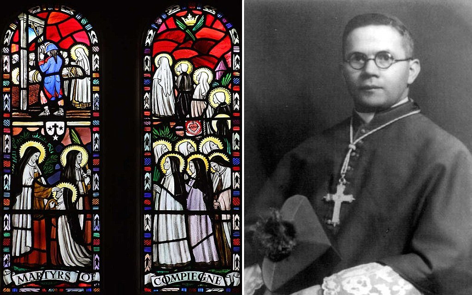 A stained-glass window depicting the martyrs of Compiègne, France, is seen in Our Lady of Mount Carmel Church in Norfolk, England, in this Dec. 17, 2008 file photo. (CNS photo/John Salmon/WikiCommons)
Archbishop Eduard Profittlich poses for a portrait in this undated photo. The archbishop died in a Russian prison and was declared a martyr by the Vatican Dec. 18, 2024. (CNS photo/Public Domain)