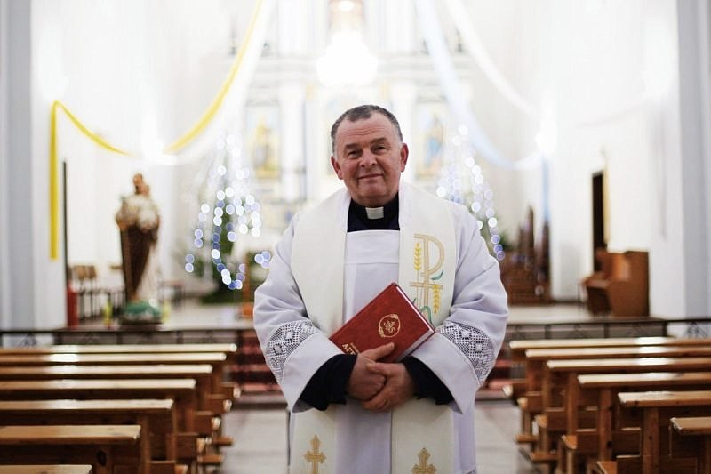 Father Henrykh Akalatovich, seen in an undated photo, was sentenced to 11 years in a penal colony in Belarus on Dec. 30, 2024, in a move that highlights the growing persecution of Catholics in the Russia-aligned country. The priest, who had been on trial since Nov. 25 in closed session by the Minsk Regional Court, pleaded not guilty but was convicted of "treason against the state." (OSV News photo/courtesy spring96.org) Editors: Best quality available.