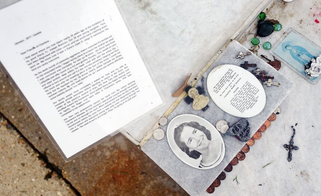 The gravesite of Charlene Richard, a sainthood candidate who has the title "Servant of God," is seen in this undated photo. Charlene, a young Cajun girl in the Diocese of Lafayette, La., who died of leukemia in 1959 at age 12, is regarded by many in south Louisiana and beyond as a saint, saying her intercession has resulted in miracles in their lives. She is known as "The little Cajun saint." (OSV News photo/courtesy Diocese of Lafayette)