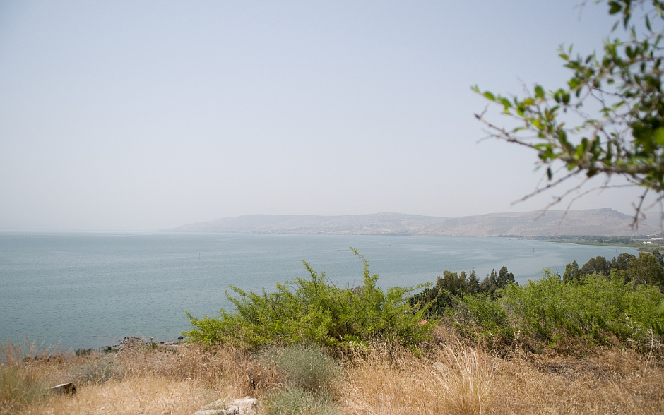 A view from the Mount of Beatitudes. Getty images.