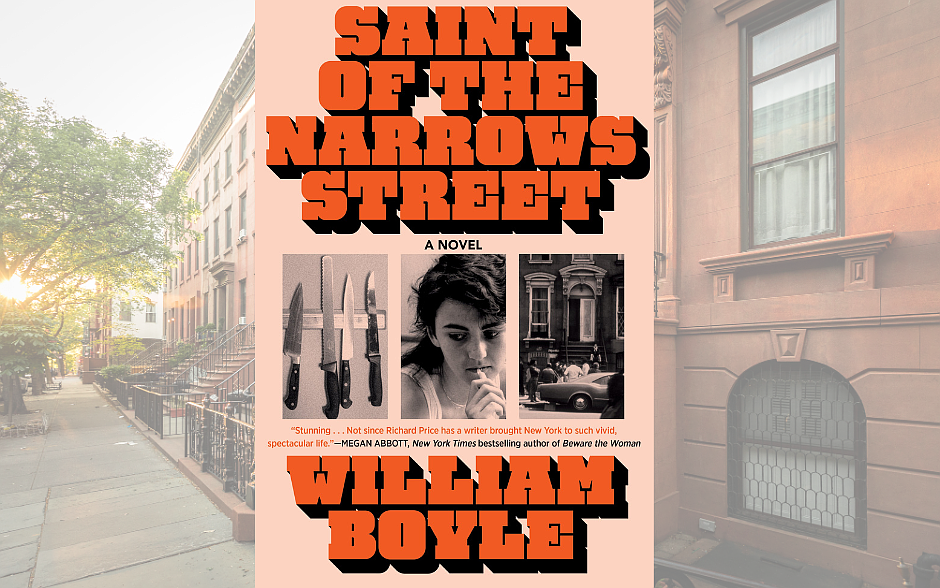 This is the cover of "Saint of the Narrows Street" by William Boyle. (OSV News photo/Soho Press)