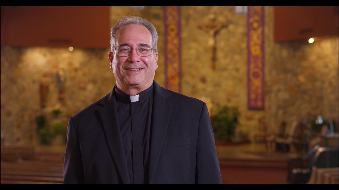 In his video presentation, Msgr. Richard LaVerghetta notes how he appreciates all that parish ministers do for their respective communities and encourages them to attend the March 29 conference. Video screenshot