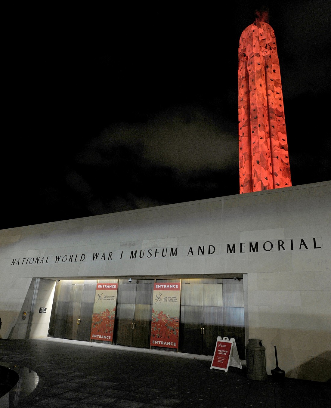 The entrance to the National WWI Museum and Memorial in Kansas City, Mo., is pictured in a Nov. 9, 2018, photo. (OSV News photo/Dave Kaup, Reuters)