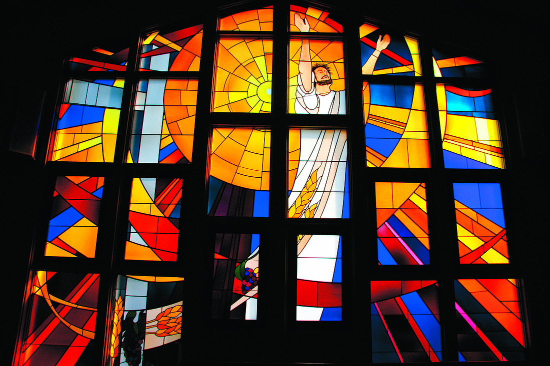 This image depicting the Resurrection is found in St. Francis of Assisi Church, Long Beach Island. For Easter Sunday, Father Garry Koch reflects on Christ's desire to bring about salvation for all of humanity through hits Passion, Death and triumphant Resurrection  Monitor file photo