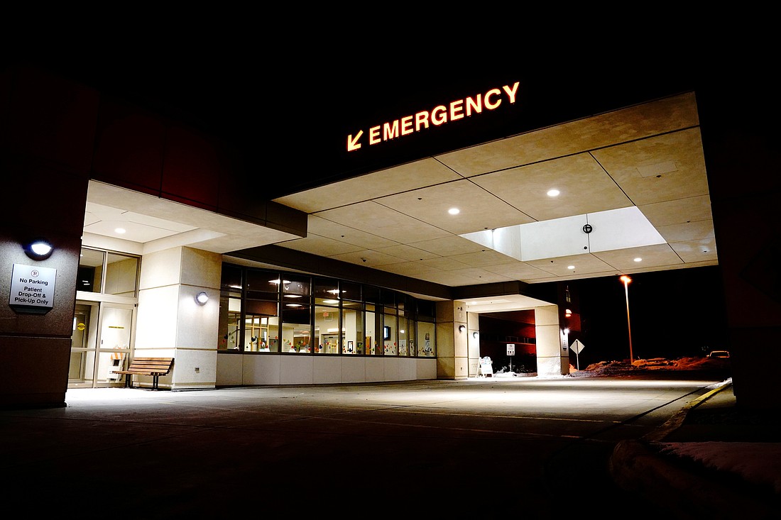 A file photo shows the entrance of an emergency room. The Trump administration announced June 3, 2025, that it would revoke Biden-era guidance to the nation's hospitals that had directed them to perform abortions in emergency circumstances even in states that banned the procedure. (OSV News photo/Bing Guan, Reuters)
