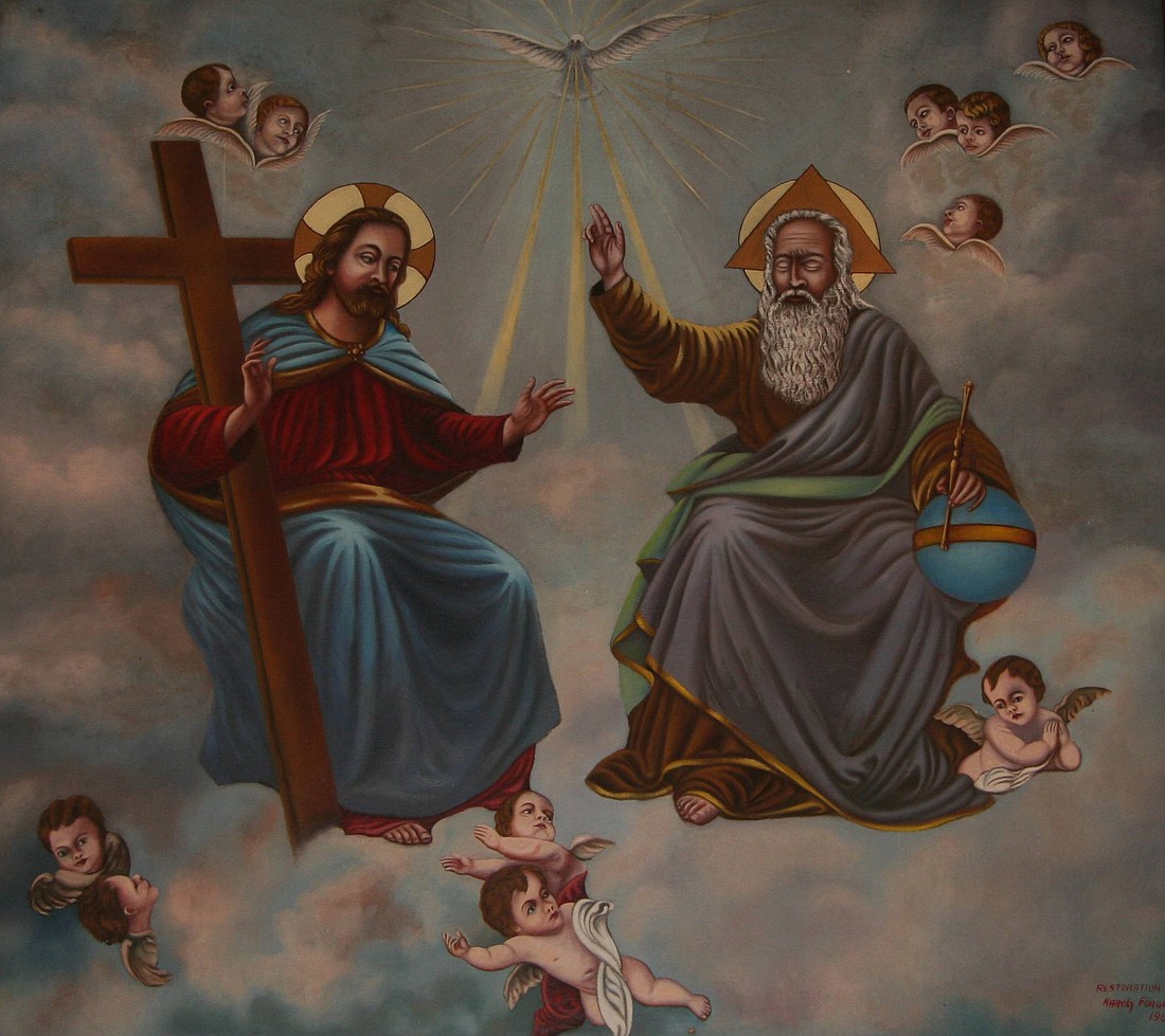 An image of the Most Holy Trinity found in Holy Trinity Church, Long Branch, a worship site of Christ the King Parish, Long Branch. Monitor file photo