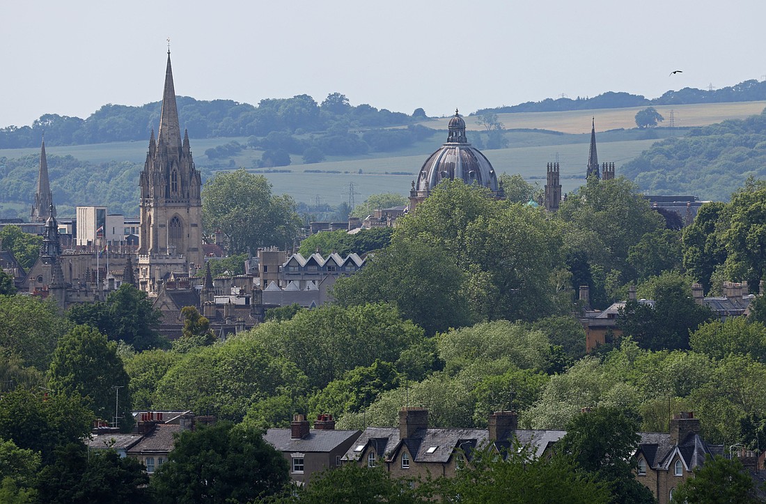 The city of Oxford, England, is seen in a June 16, 2023, photo. The Oxford-based Anscombe Bioethics Center, which serves the Catholic Church in the United Kingdom and Ireland, will close on July 31, 2025, "on financial grounds", according to a July 2 statement sent by email to Our Sunday Visitor and posted online. (OSV News photo/Toby Melville, Reuters)