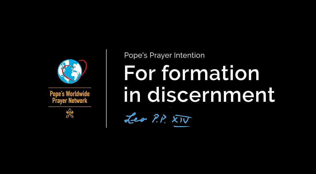 Pope Leo XIV invites the faithful to pray for the gift of discernment in the July edition of The Pope Video, produced by the Pope’s Worldwide Prayer Network with the Diocese of Brooklyn. (CNS photo/ThePopeVideo.org)