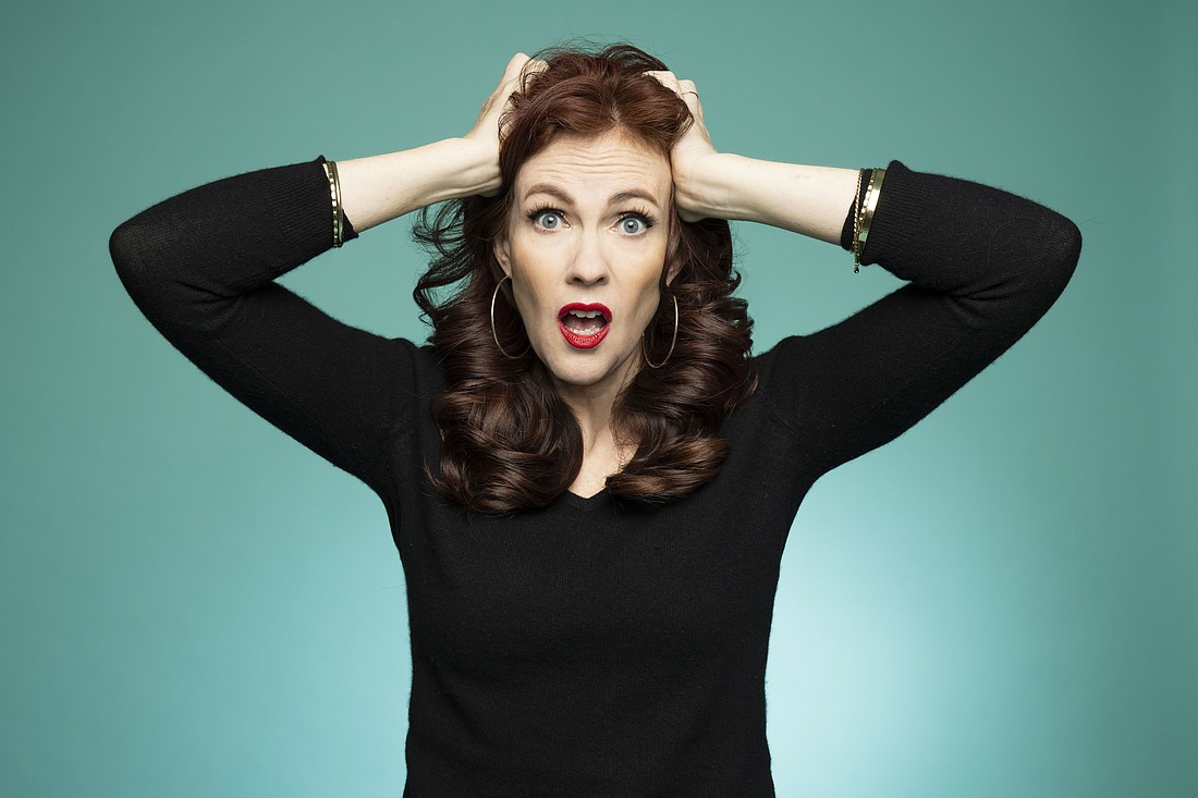 Jen Fulwiler, a standup comic, bestselling author and mother of six, is pictured in an undated publicity photo. Fulwiler recently announced that she had canceled her upcoming national tour after receiving the news that her teenage daughter has brain cancer. (OSV News photo/Tigerman Management)
