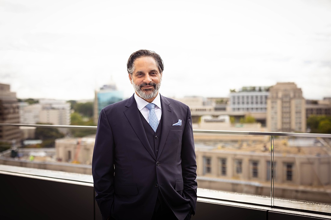Eduardo M. Peñalver, the president of Seattle University, a Rhodes scholar and former dean of Cornell Law School, is pictured Oct. 8, 2025. Peñalver has been named the 49th president of Georgetown University in Washington, the Jesuit school announced Oct. 15. He begins his new role July 1, 2026. (OSV News photo/Joshua Rodriguez, Georgetown University)