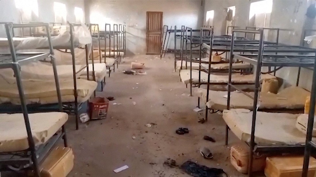 Metal beds in a hostel room are seen Nov. 18, 2025, after gunmen attacked a government boarding school for girls in Nigeria's Kebbi state Nov. 17, killing the vice principal and abducting 25 female students, according to police in Kebbi. Four days later an unspecified number of students and teachers were kidnapped from a Catholic school in Nigeria's Niger state, adding to a growing number of attacks on Christians in the West African nation. (OSV News/Africa Independent Television via Reuters)