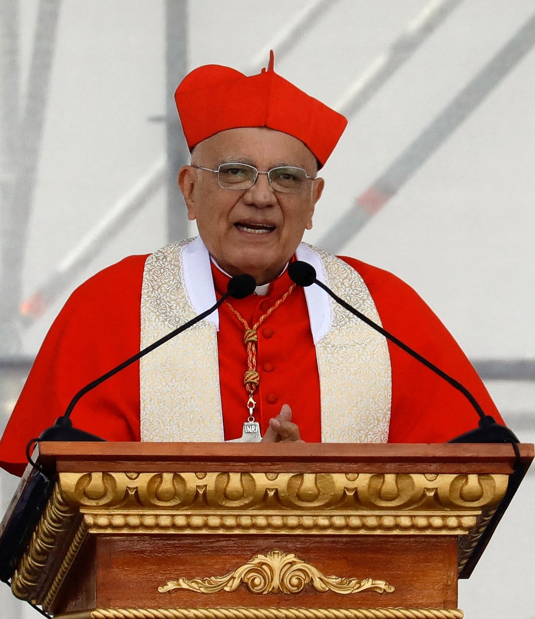 Venezuelan Cardinal Baltazar Porras, retired archbishop of Caracas, is pictured in a Sept. 8, 2024, photo. Venezuelan authorities confiscated the passport of Cardinal Porras Dec. 10, 2025, as he attempted to travel to Spain via Colombia. He was reportedly told that his passport was annulled on the spot. (OSV News photo/Karen Toro, Reuters)