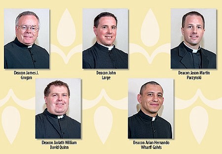 UPDATED: Bishop O'Connell will ordain five men to priesthood June 6