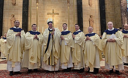 Diocese rejoices as Bishop O'Connell ordains five men to priesthood