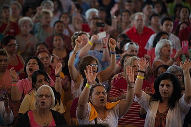 They came to rejoice in the Lord at annual Spiritual Renewal Rally