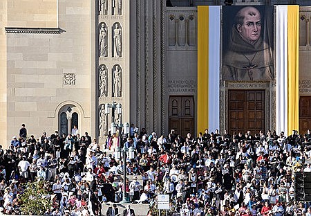 Invited to the canonization Mass!