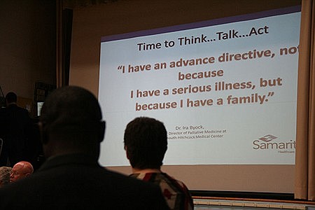 Making Death 'Less Frightening' -- Via Lucis workshop encourages difficult conversations about end-of-life care