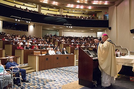 Bishop encourages deacons' ministry of 'prayer and preaching'