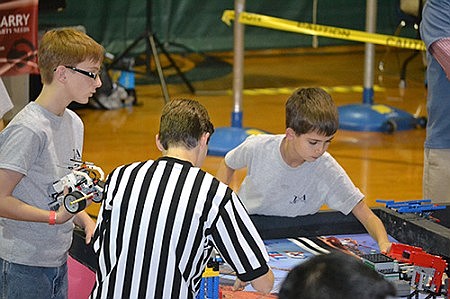 Brick By Brick... -- TCA students take on LEGO League Tournament