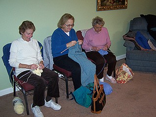 Wrapped in Warmth -- Prayer shawl ministry brings comfort, hope to those in need