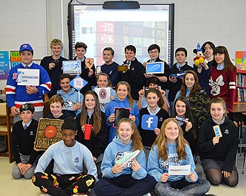 St. Rose eighth graders learn about the Stock Market
