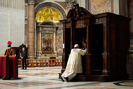 Get thee to a confessional: Pope goes and wants you to as well