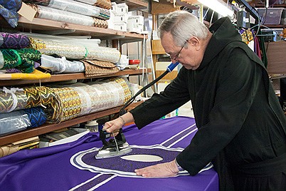 SUBSCRIBER EXCLUSIVE: Benedictine brother's handmade vestments used around the world 