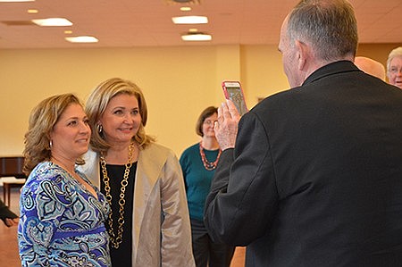 Mass, Communion breakfast center on tools of faith