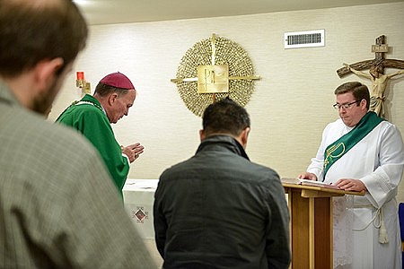 Bishop hosts pre-ordination retreat for soon-to-be priests