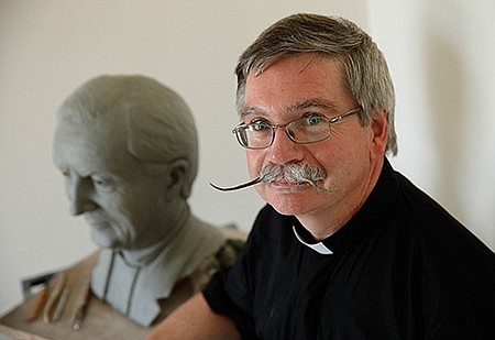 SUBSCRIBER EXCLUSIVE: Granite and clay: Creativity, patience shape sculptor for priesthood