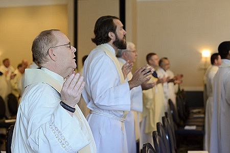 Priests share fellowship, learn to be 'heart of Jesus' during convocation  