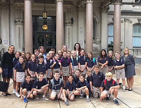 Holy Cross students honored by the state legislature