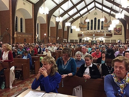 Burlington County faithful seek Mary's intercession at Rosary Feast