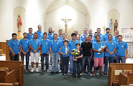 In Long Branch parish, men come together to pray, become spiritually renewed