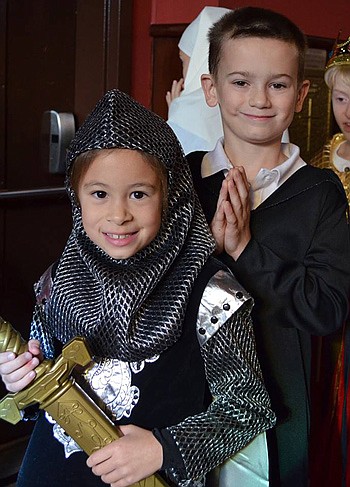 Children from around Diocese take lead in celebrating All Saints Day