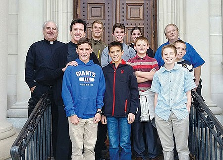 Medford parish's boys get glimpse into life of seminarians