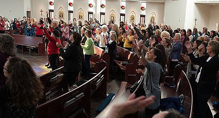 Learning to forgive, spiritual renewal highlights of women's conference