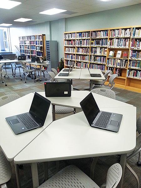St. Rose High School library boasts new computers, study lab