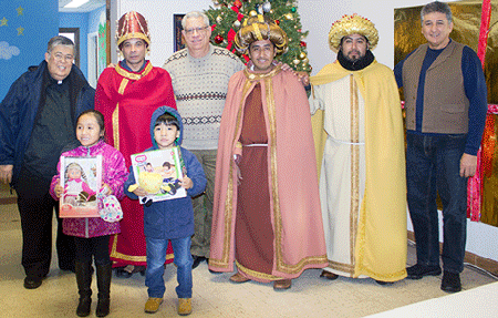 Llegaron los Reyes a San Antonio Claret